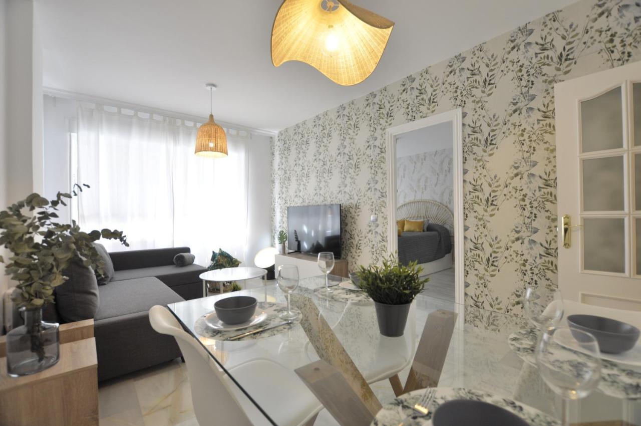 Luminoso Y Coqueto Apartamento Con Jardin Málaga Eksteriør bilde