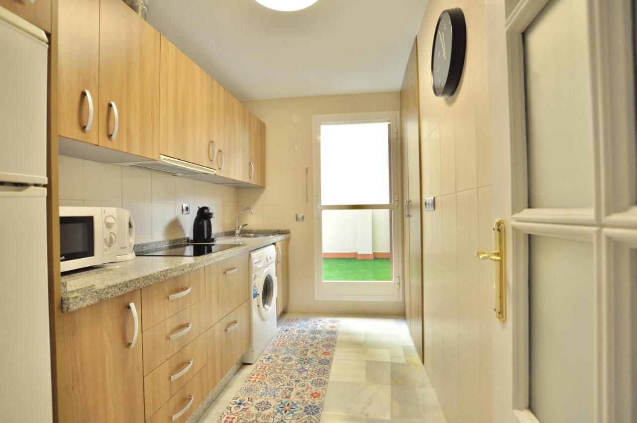 Luminoso Y Coqueto Apartamento Con Jardin Málaga Eksteriør bilde