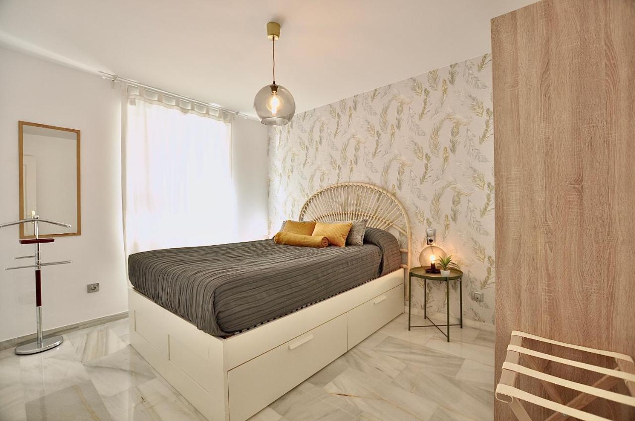 Luminoso Y Coqueto Apartamento Con Jardin Málaga Eksteriør bilde