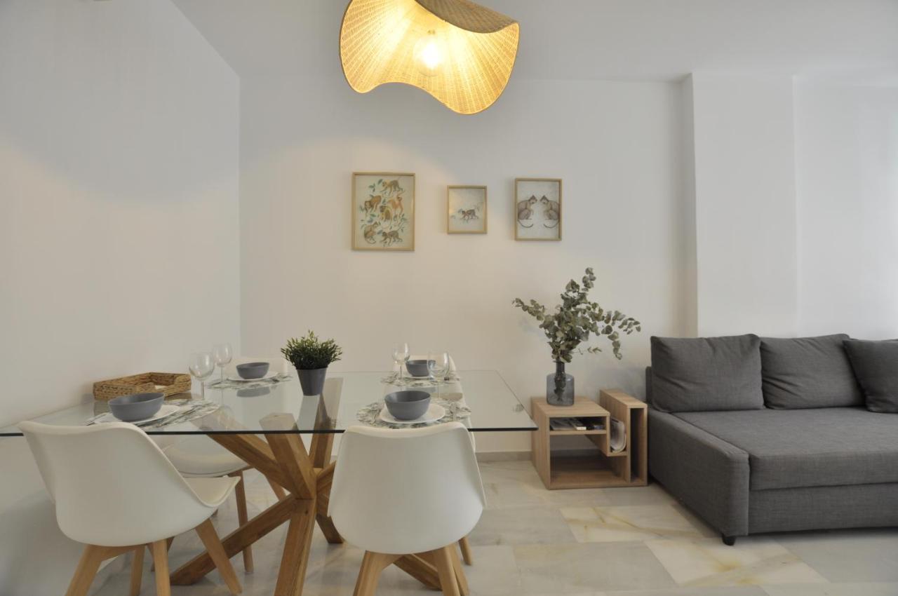 Luminoso Y Coqueto Apartamento Con Jardin Málaga Eksteriør bilde